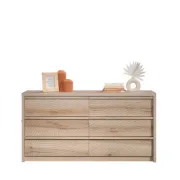 6-Drawer Modern Dresser