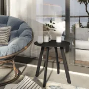 Round Outdoor Side Table