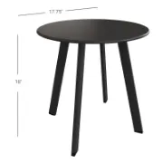 Round Outdoor Side Table