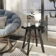 Round Outdoor Side Table