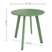 Round Outdoor Side Table