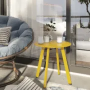 Round Outdoor Side Table