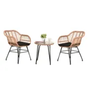 3 Piece Wicker