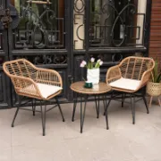 3 Piece Wicker