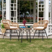 3 Piece Wicker