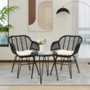 3 Piece Wicker
