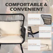 3 Piece Seating Group with Cushions