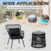 3 Piece Seating Group with Cushions