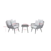 3 Piece Seating Group with Cushions