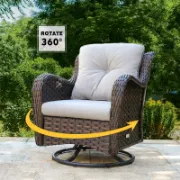 3 Piece Rattan Seating