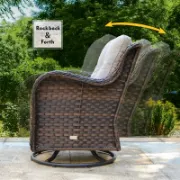 3 Piece Rattan Seating