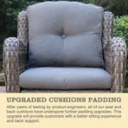 3 Piece Rattan Seating