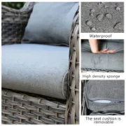 3 Piece Rattan Seating