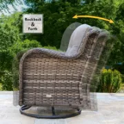 3 Piece Rattan Seating