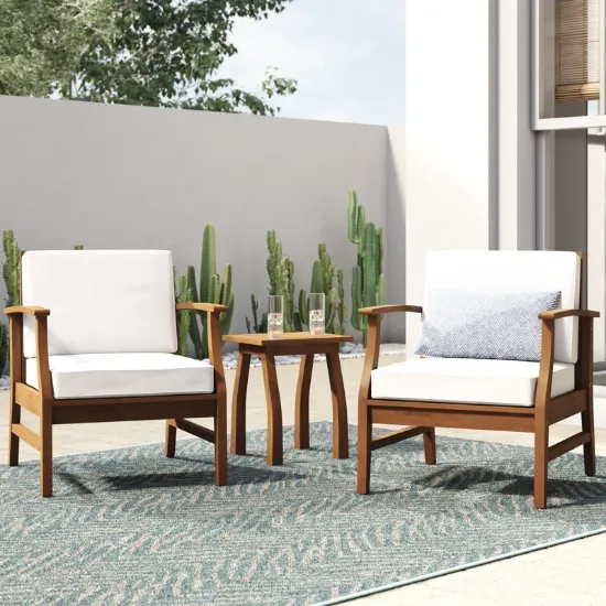 3 Piece Seating Group with Cushions