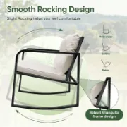 2 - Person Rocking Seating Group with Cushions