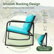 2 - Person Rocking Seating Group with Cushions