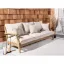 Outdoor Patio Sofa with Cushions
