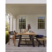 Rectangular outside Dining Table