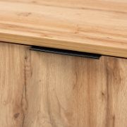 Contemporary 3-Drawer Buffet Cabinet with Shelves