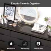 9-Drawer Buffet and Storage Cabinet