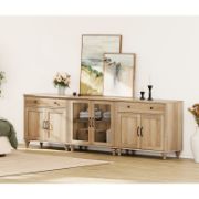 Versatile buffet and display cabinet
