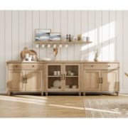 Versatile buffet and display cabinet