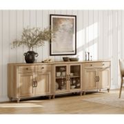 Versatile buffet and display cabinet