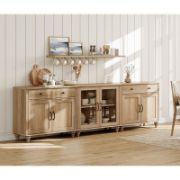 Versatile buffet and display cabinet