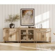 Versatile buffet and display cabinet