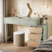 Vanity Desk with Drawers