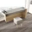 Vanity Set with Mirror and Stool