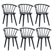 6-Piece Dining Armchair Set