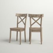 Wooden Side Chair Set