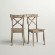 Wooden Side Chair Set
