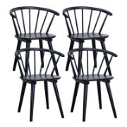 4 piece set of dining chairs