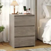 3-Drawer Nightstand