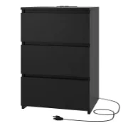 3-Drawer Nightstand