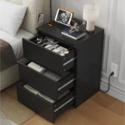 3-Drawer Nightstand