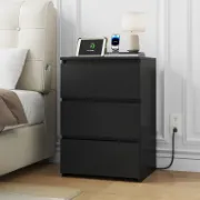 3-Drawer Nightstand