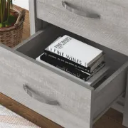 two-drawer nightstand