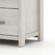 two-drawer nightstand