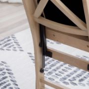 Folding Wooden Dining Chairs - Set of 2