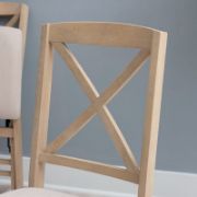 Folding Wooden Dining Chairs - Set of 2