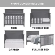 4 in 1 Convertible Crib