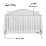 4 -in-1 Convertible Crib