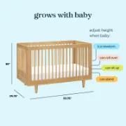3-in-1 Convertible Crib