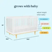 3-in-1 Convertible Crib
