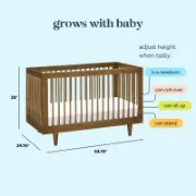 3-in-1 Convertible Crib