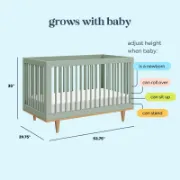 3-in-1 Convertible Crib